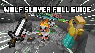 Hypixel Skyblock Wolf Slayer  FULL GUIDE [upl. by Lzeil]