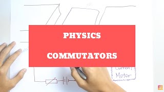 Physics  Commutators in DC Motor [upl. by Rosabella]