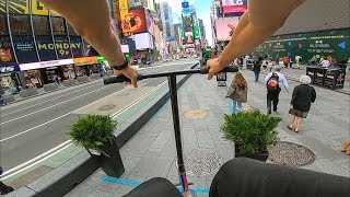 GoPro Scooter Riding NYC 2 [upl. by Anhsirk887]