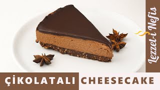 Çikolatalı Cheesecake Tarifi  Pratik ve Kolay Cheesecake nasıl yapılır [upl. by Photima430]