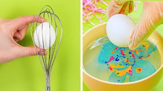 EASY amp CREATIVE Tricks For Dyeing Your Easter Eggs [upl. by Aelhsa511]