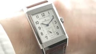 JaegerLeCoultre Reverso Classic Small Second Large Q3858522 Luxury Watch Review [upl. by Intirb253]