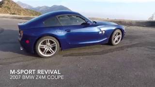 2007 BMW Z4M Coupe Review and Quick Drive [upl. by Astraea]