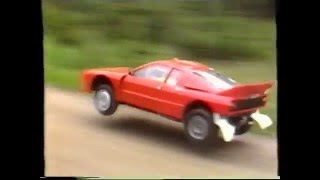 Markku Alen  Lancia 037 Rally test 1985 [upl. by Notsnarc]