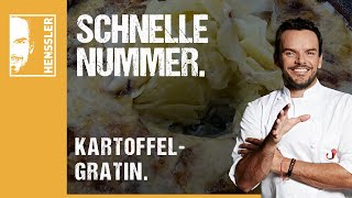 Schnelles KartoffelgratinRezept von Steffen Henssler [upl. by Johiah]