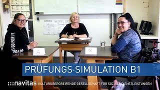 Mündliche Prüfung Deutsch B1  Prüfungssimulation [upl. by Cuyler34]