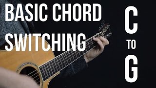 Chord Switching Practice  C to G [upl. by Adelaida557]