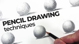 Pencil Drawing Techniques [upl. by Gower]