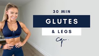 30 Min GLUTES amp LEG WORKOUT at Home  Ankle Weights Optional [upl. by Asinla]