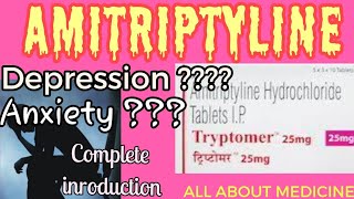 Amitriptyline 10mg  amitriptiline hydrochloride tablets ip  typtomer 10 mg in hindi [upl. by Adnohsar]