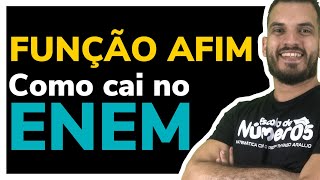 Função Afim no ENEM  Questões resolvidas [upl. by Faustina]