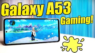 Samsung Galaxy A53 5G Gaming Review [upl. by Lunn]