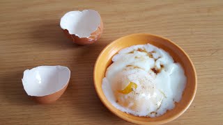 How to make Kopitiam HalfBoiled Eggs [upl. by Hosfmann983]