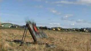 ACES II ejection seat test [upl. by Ainar]