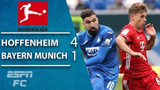 Bayern Munich highlights TSG Hoffenheim STUN the European Champions  Bundesliga highlights [upl. by Kuehnel]