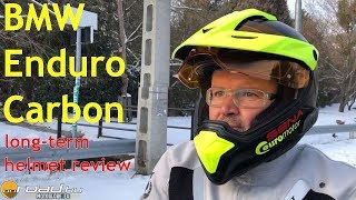 BMW GS Carbon helmet long term use review  Onroadbike [upl. by Cinderella]