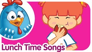 Lunch Time Songs  Lottie Dottie Chicken  Nursery Rhymes For Kids [upl. by Chaing290]