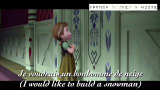 Frozen  Do you wanna build a snowman  French Subs  Trans [upl. by Dey]