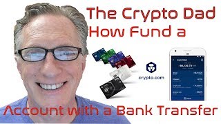 How to Fund your Cryptocom Account with a Bank Transfer [upl. by Beaudoin]