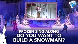 Do You Want To Build A Snowman  Frozen Singalong  Disneyland Paris [upl. by Burd]