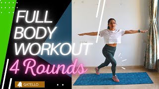 30 MINS FULL BODY NO EQUIPMENT WORKOUT BY GATELLO gatelloworkout gatelloexercise gatello [upl. by Ztnaj]