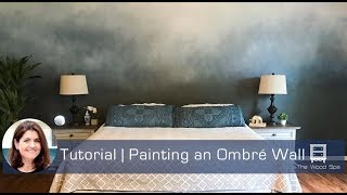 Painting an Ombré Wall  Speedy Tutorial 27 [upl. by Kamin14]