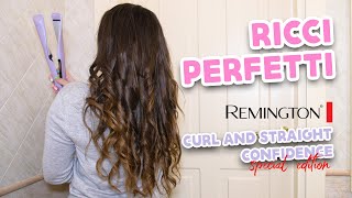 CAPELLI RICCI PERFETTI CON REMINGTON [upl. by Liam]