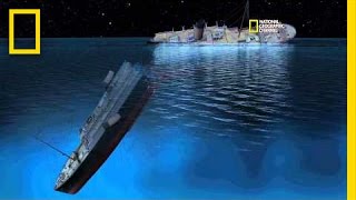 New CGI of How Titanic Sank  Titanic 100 [upl. by Bergin]