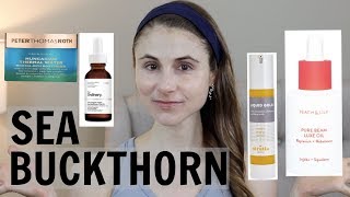 SEA BUCKTHORN OIL FOR ACNE amp DARK SPOTS DR DRAY [upl. by Negyam]