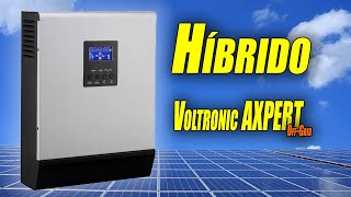 Híbrido Voltronic Axpert OffGrid inverter inversor paneles solares [upl. by Nagirrek440]