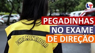 COVARDIA DO EXAMINADOR DO DETRAN  PEGADINHAS NO EXAME DE DIREÇÃO DirigirEuPosso LegTransito [upl. by Pillihpnhoj]