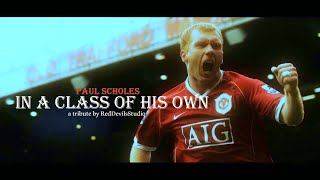 Paul Scholes  The Greatest Midfielder of All Time [upl. by Vokaay]