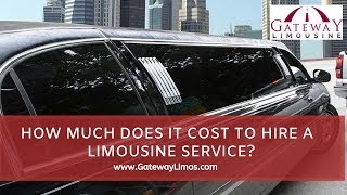 How much does it cost to hire a limo company What does it include [upl. by Leizahaj]