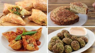 4 Easy Vegetarian Recipes [upl. by Knobloch527]