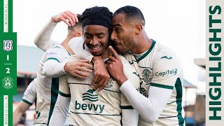 Highlights Dundee 1 Hibernian 2  cinch Premiership [upl. by Aelhsa]