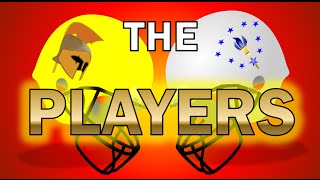 LEARN AMERICAN FOOTBALL THE PLAYERS [upl. by Manwell]