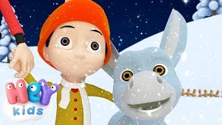 Douce Nuit Sainte Nuit 🎄 Chansons de Noël pour les petit  HeyKids [upl. by Meeka]