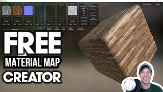 FREE TOOL For Creating PBR Material Maps from Photos  Materialize [upl. by Ardnuhsal]