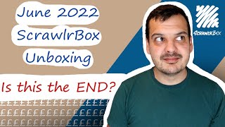 ScrawlrBox Unboxing June 2022 [upl. by Berne457]