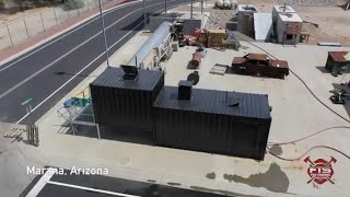 Flashover training simulator in action Tucson AZ [upl. by Janeva]