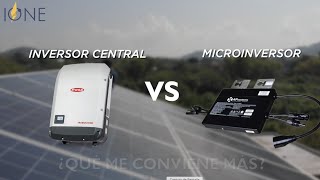 Inversor Central VS Microinversor [upl. by Mata]