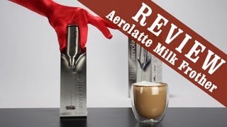 Aerolatte Milk Frother  Exclusive Review [upl. by Batsheva]