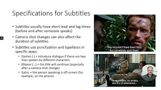 Subtitling Basics [upl. by Aibos]