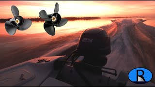 3 or 4 Blade Propellers for SMALL Boats [upl. by Modnarb]