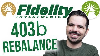 Fidelity Investments  How To Rebalance Your Portfolio  403b [upl. by Johannessen]