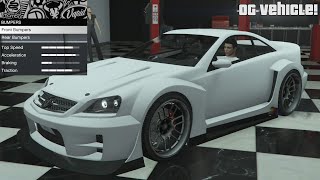 GTA 5  Past DLC Vehicle Customization  Benefactor Schafter V12 Mercedes CL65E63 AMG [upl. by Shreve]