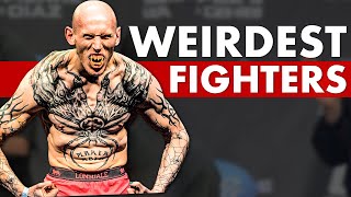 The 10 Weirdest Fighters in UFC History [upl. by Yetty]