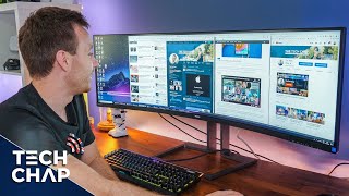 Is Super Ultrawide Too Wide Philips 499P9H Full Review  The Tech Chap [upl. by Cruz219]