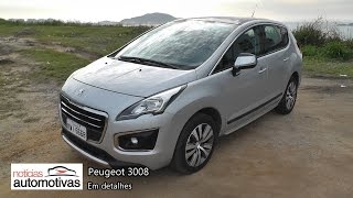 Peugeot 3008  Detalhes  NoticiasAutomotivascombr [upl. by Lesh880]