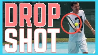 How To Hit Drop Shots  Tennis Technique [upl. by Naxela781]